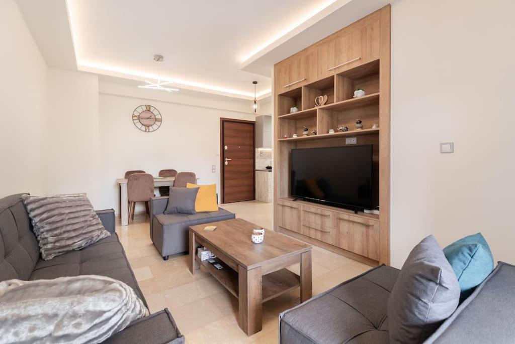 Comfy Flat Near Edem Beach By Atheniankeys Zewnętrze zdjęcie