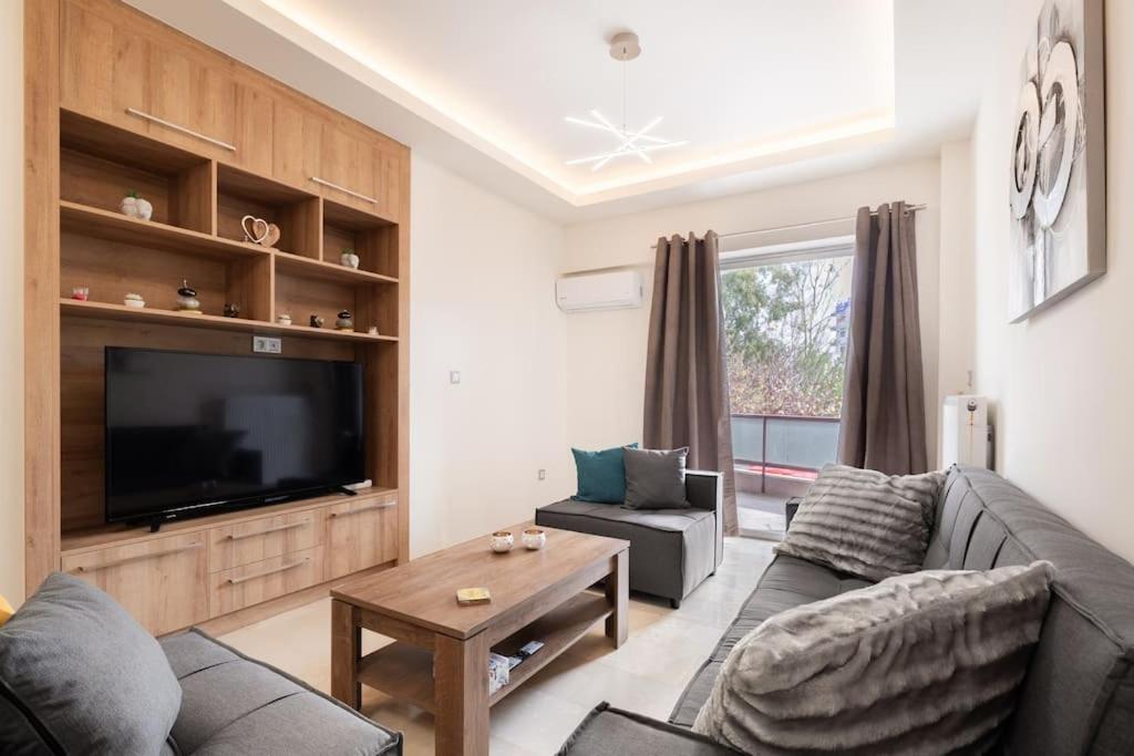 Comfy Flat Near Edem Beach By Atheniankeys Zewnętrze zdjęcie